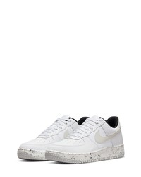 Nike Air Force 1 Crater Sneaker In Whitelight Bonevoltblack At Nordstrom