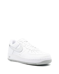 Nike Air Force 1 Low Silver Swoosh Sneakers
