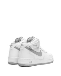 Nike Air Force 1 Mid Whitegrey Sneakers