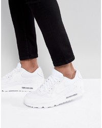 Nike Air Max 90 Essential Trainers In White 537384 111