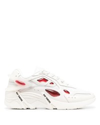 Raf Simons Antei Panelled Leather Sneakers