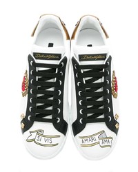 Dolce & Gabbana Appliqud Sneakers