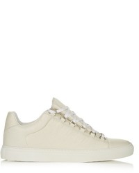 Balenciaga Arena Low Top Leather Trainers
