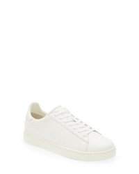 Armani Exchange Ax Low Top Sneaker In Solid White At Nordstrom