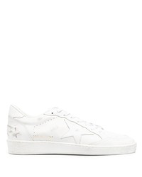 Golden Goose Ball Star Lace Up Leather Sneakers
