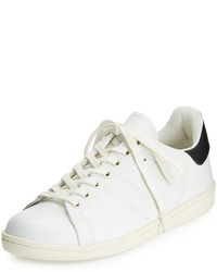 Isabel Marant Bart Leather Low Top Sneaker White