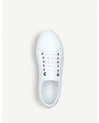 Lanvin Basket Leather Low Top Trainers