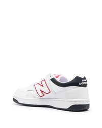 New Balance Bb480 Low Top Leather Sneakers