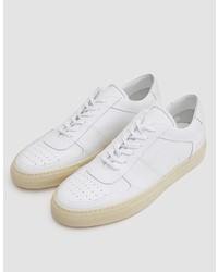 Common Projects Bball Low Sneaker In Retro White
