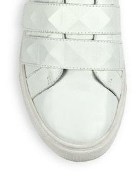 Rebecca Minkoff Becky Grip Tape Strap Leather Sneakers