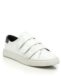 Rebecca Minkoff Becky Grip Tape Strap Leather Sneakers