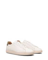 Clae Bradley California Sneaker In Off White Leather Olive At Nordstrom