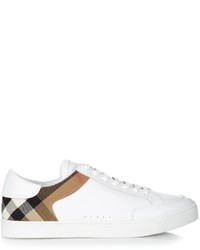 Burberry Shoes Accessories Leather House Check Low Top Trainers