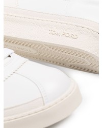 Tom Ford Calf Leather Low Top Sneakers