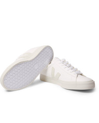 Veja Campo Suede Trimmed Leather Sneakers