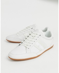 Lacoste Chaymon Trainers In White Leather