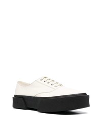 Oamc Chunky Lace Up Leather Sneakers