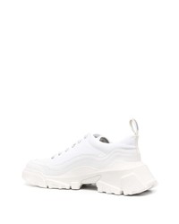 McQ Chunky Sole Leather Sneakers