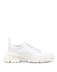 McQ Chunky Sole Leather Sneakers