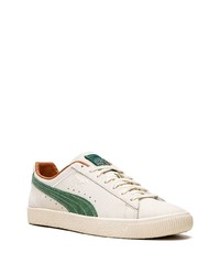 Puma Clyde Fg Leather Sneakers