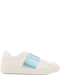 Valentino Colour Block Leather Low Top Trainers