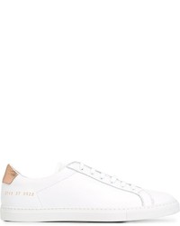 Common Projects Metallic Panel Detail Classic Low Top Sneakers