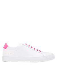 Common Projects Contrast Detail Lace Up Sneakers