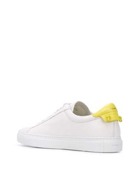 Givenchy Contrast Heel Low Top Sneakers