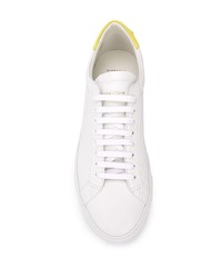 Givenchy Contrast Heel Low Top Sneakers