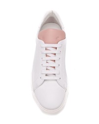 Anya Hindmarch Contrast Tongue Lace Up Sneakers