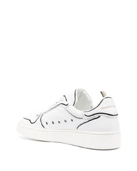Officine Creative Contrasting Border Leather Sneakers