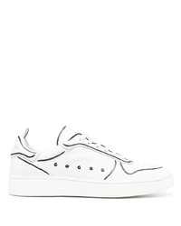 Officine Creative Contrasting Border Leather Sneakers