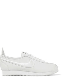 Nike Cortez 72 Si Embroidered Leather Sneakers White