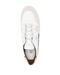 D.A.T.E Court 20 Logo Embossed Sneakers