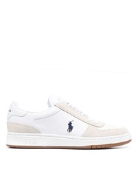 Polo Ralph Lauren Court Leather Suede Sneakers