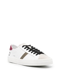 D.A.T.E Court Low Top Leather Sneakers