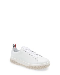 Thom Browne Court Sneaker With Cable Tread