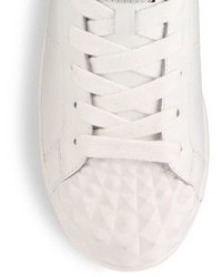 Ash Crack Leather Sneakers