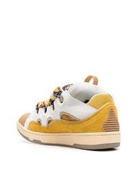 Lanvin Curb Lace Up Chunky Sneakers