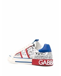 Dolce & Gabbana Custom 2zero Low Top Sneakers