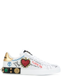 Dolce & Gabbana Customised Low Top Sneakers