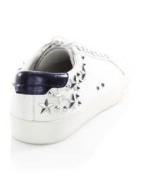 Ash Dazed Studded Leather Low Top Sneakers