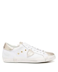 Philippe Model Paris Distressed Low Top Sneakers