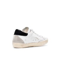 Golden Goose Deluxe Brand Distressed White Sneakers