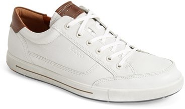 ecco leather sneakers