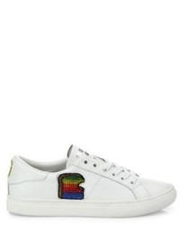 Marc Jacobs Empire Toast Leather Low Top Sneakers