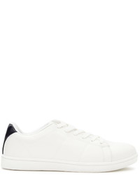 Forever 21 Faux Leather Low Top Sneakers