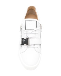 Giuseppe Zanotti Design Flat Lace Up Sneakers