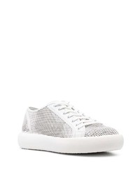 Vic Matie Fully Perforated Leather Sneakers