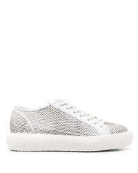 Vic Matie Fully Perforated Leather Sneakers